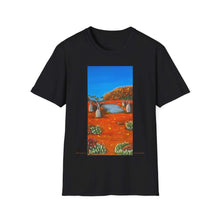 Load image into Gallery viewer, T-Shirt made from very soft materials, no side seams. Feels like bliss to wear! Many designs by Kerry Sandhu Art