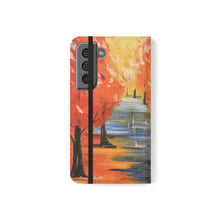 Load image into Gallery viewer, Autumn Leaves - PHONE CASE WALLET for Samsung & iPhones - by Kerry Sandhu Art