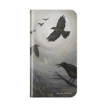 Load image into Gallery viewer, Come Join the Murder - PHONE CASE WALLET - by Kerry Sandhu Art