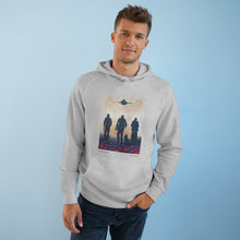 Load image into Gallery viewer, Hoodie 80/20 cotton/polyester anti-pill fleece, has a kangaroo pocket, sleeve cuff ribbing & is preshrunk by Kerry Sandhu Art