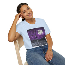 Load image into Gallery viewer, T-Shirt made from very soft materials, no side seams. Feels like bliss to wear! Many designs by Kerry Sandhu Art