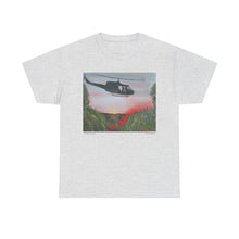 Load image into Gallery viewer, The Battle of Long Tan - Unisex HEAVY COTTON TEE - by Kerry Sandhu Art
