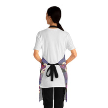 Load image into Gallery viewer, Apron - lightweight, silky finish 100% polyester, two front pockets. Many original artwork designs by Kerry Sandhu Art