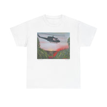 Load image into Gallery viewer, The Battle of Long Tan - Unisex HEAVY COTTON TEE - by Kerry Sandhu Art