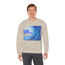 Load image into Gallery viewer, Sweatshirt 50/50 Cotton/Polyester, Medium-heavy fabric, Loose fit, true to size, Original art designs by Kerry Sandhu Art