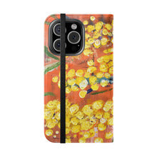 Load image into Gallery viewer, Rustic Wattle - PHONE CASE WALLET for Samsung & iPhones - by Kerry Sandhu Art