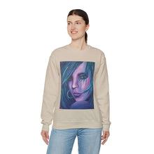 Load image into Gallery viewer, Sweatshirt 50/50 Cotton/Polyester, Medium-heavy fabric, Loose fit, true to size, Original art designs by Kerry Sandhu Art