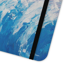 Load image into Gallery viewer, I Sat By the Ocean - PHONE CASE WALLET - by Kerry Sandhu Art