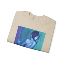 Load image into Gallery viewer, Sweatshirt 50/50 Cotton/Polyester, Medium-heavy fabric, Loose fit, true to size, Original art designs by Kerry Sandhu Art