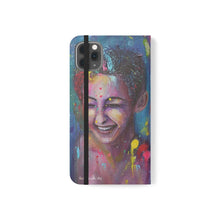Load image into Gallery viewer, Raining Glitter - PHONE CASE WALLET for Samsung & iPhones - by Kerry Sandhu Art