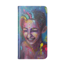 Load image into Gallery viewer, Raining Glitter - PHONE CASE WALLET for Samsung & iPhones - by Kerry Sandhu Art