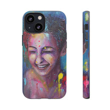 Load image into Gallery viewer, Raining Glitter - TOUGH PHONE CASES for Samsung & iPhones - by Kerry Sandhu Art
