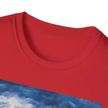 Load image into Gallery viewer, T-Shirt made from very soft materials, no side seams. Feels like bliss to wear! Many designs by Kerry Sandhu Art