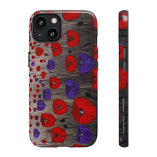 Load image into Gallery viewer, Benedictus (Poppies Only) - TOUGH PHONE CASES for Samsung & iPhones - by Kerry Sandhu Art