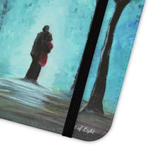 Load image into Gallery viewer, Forest of Light - PHONE CASE WALLET - by Kerry Sandhu Art