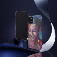 Load image into Gallery viewer, Raining Glitter - TOUGH PHONE CASES for Samsung & iPhones - by Kerry Sandhu Art