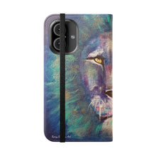 Load image into Gallery viewer, Never Gonna Give You Up - PHONE CASE WALLET - by Kerry Sandhu Art