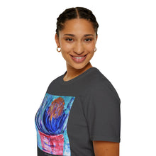 Load image into Gallery viewer, T-Shirt made from very soft materials, no side seams. Feels like bliss to wear! Many designs by Kerry Sandhu Art