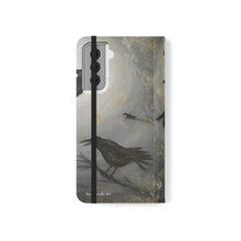 Load image into Gallery viewer, Come Join the Murder - PHONE CASE WALLET - by Kerry Sandhu Art
