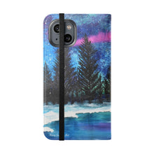 Load image into Gallery viewer, Aurora - PHONE CASE WALLET for Samsung & iPhones - by Kerry Sandhu Art