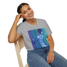 Load image into Gallery viewer, T-Shirt made from very soft materials, no side seams. Feels like bliss to wear! Many designs by Kerry Sandhu Art