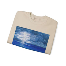Load image into Gallery viewer, Sweatshirt 50/50 Cotton/Polyester, Medium-heavy fabric, Loose fit, true to size, Original art designs by Kerry Sandhu Art