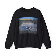 Load image into Gallery viewer, Sweatshirt 50/50 Cotton/Polyester, Medium-heavy fabric, Loose fit, true to size, Original art designs by Kerry Sandhu Art