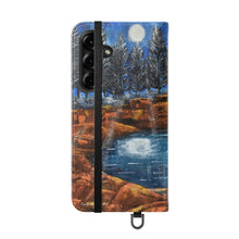 Load image into Gallery viewer, Next Frontier - PHONE CASE WALLET - by Kerry Sandhu Art