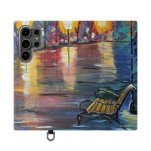 Load image into Gallery viewer, Park Bench - PHONE CASE WALLET for Samsung & iPhones - by Kerry Sandhu Art