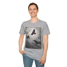 Load image into Gallery viewer, T-Shirt made from very soft materials, no side seams. Feels like bliss to wear! Many designs by Kerry Sandhu Art