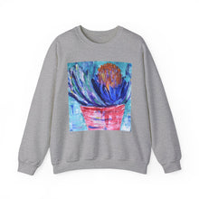 Load image into Gallery viewer, Sweatshirt 50/50 Cotton/Polyester, Medium-heavy fabric, Loose fit, true to size, Original art designs by Kerry Sandhu Art