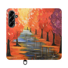 Load image into Gallery viewer, Autumn Leaves - PHONE CASE WALLET for Samsung & iPhones - by Kerry Sandhu Art