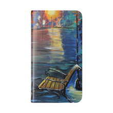 Load image into Gallery viewer, Park Bench - PHONE CASE WALLET for Samsung & iPhones - by Kerry Sandhu Art