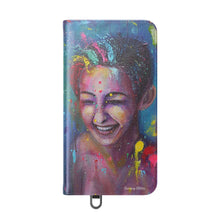 Load image into Gallery viewer, Raining Glitter - PHONE CASE WALLET for Samsung & iPhones - by Kerry Sandhu Art