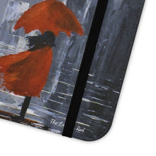 Load image into Gallery viewer, The Lady in Red - PHONE CASE WALLET - by Kerry Sandhu Art