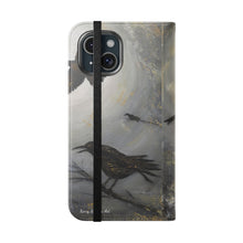 Load image into Gallery viewer, Come Join the Murder - PHONE CASE WALLET - by Kerry Sandhu Art