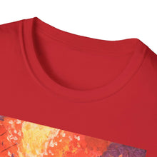 Load image into Gallery viewer, T-Shirt made from very soft materials, no side seams. Feels like bliss to wear! Many designs by Kerry Sandhu Art