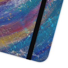 Load image into Gallery viewer, Flower of Gratitude - PHONE CASE WALLET - by Kerry Sandhu Art