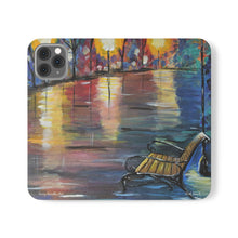 Load image into Gallery viewer, Park Bench - PHONE CASE WALLET for Samsung & iPhones - by Kerry Sandhu Art