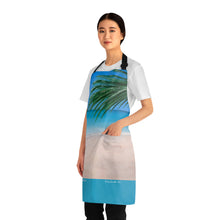 Load image into Gallery viewer, Apron - lightweight, silky finish 100% polyester, two front pockets. Many original artwork designs by Kerry Sandhu Art