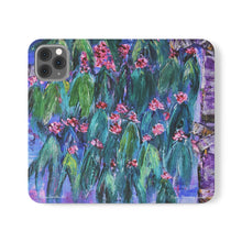 Load image into Gallery viewer, Rustic Flowering Gum - PHONE CASE WALLET - by Kerry Sandhu Art