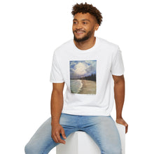 Load image into Gallery viewer, T-Shirt made from very soft materials, no side seams. Feels like bliss to wear! Many designs by Kerry Sandhu Art