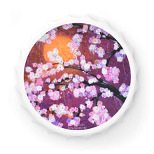 Load image into Gallery viewer, Plastic exterior w/ metallic bottom, magnetic back, 2 different opening mechanisms, matte finish. Art by Kerry Sandhu Art