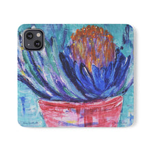 Load image into Gallery viewer, Rustic Banksia - PHONE CASE WALLET for Samsung & iPhones - by Kerry Sandhu Art