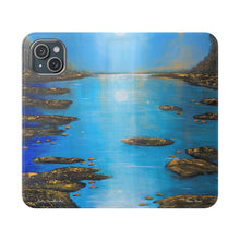 Load image into Gallery viewer, Moon River - PHONE CASE WALLET for Samsung & iPhones - by Kerry Sandhu Art