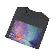 Load image into Gallery viewer, T-Shirt made from very soft materials, no side seams. Feels like bliss to wear! Many designs by Kerry Sandhu Art