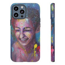 Load image into Gallery viewer, Raining Glitter - TOUGH PHONE CASES for Samsung & iPhones - by Kerry Sandhu Art