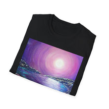 Load image into Gallery viewer, T-Shirt made from very soft materials, no side seams. Feels like bliss to wear! Many designs by Kerry Sandhu Art