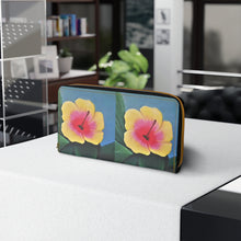 Load image into Gallery viewer, Pockets for cash, c/cards, coins, & more. Stylish faux leather, lots of original artworks by Kerry Sandhu Art to choose from