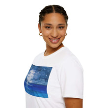 Load image into Gallery viewer, T-Shirt made from very soft materials, no side seams. Feels like bliss to wear! Many designs by Kerry Sandhu Art